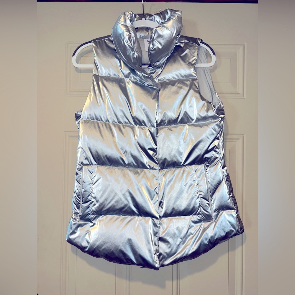 Athleta Downtown metallic vest